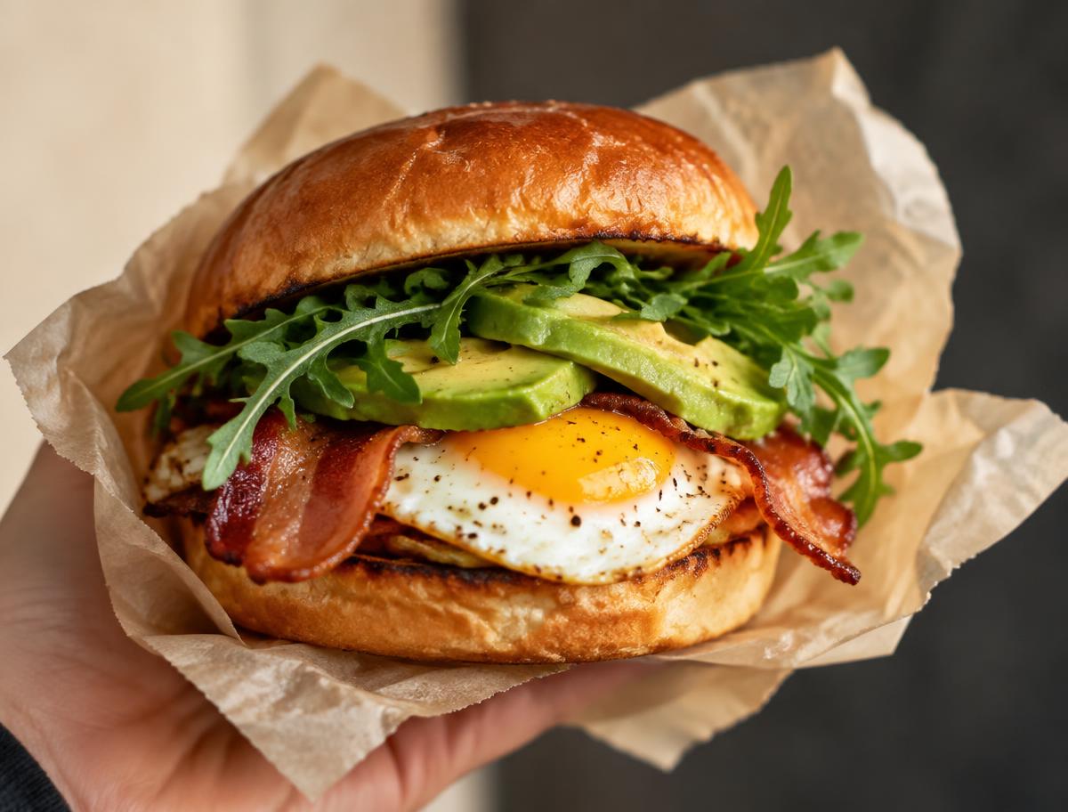 Flying Egg Sandwich